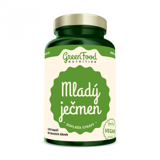 Mladý ječmen 120 kapslí - GreenFood