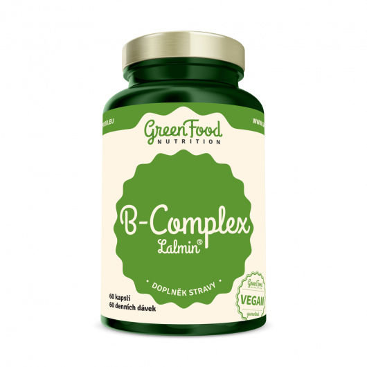 B-Complex Lalmin® 60 kapslí - GreenFood