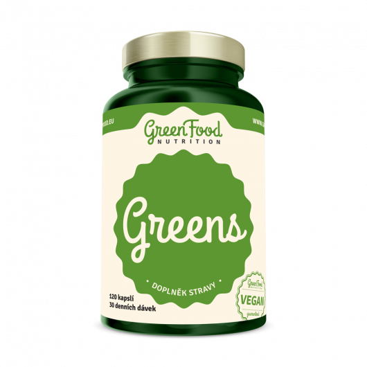 Greens 120 kapslí - GreenFood
