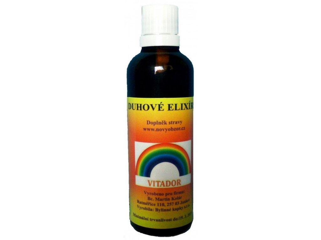 Vitador bylinný extrakt 50 ml - Duhové elixíry