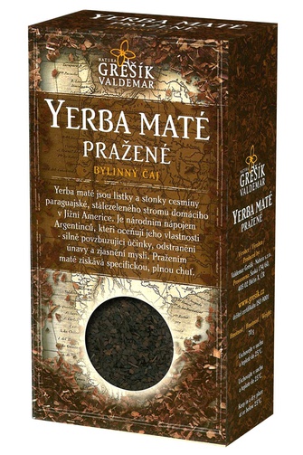 Yerba Maté pražené čaj sypaný 70 g - Grešík