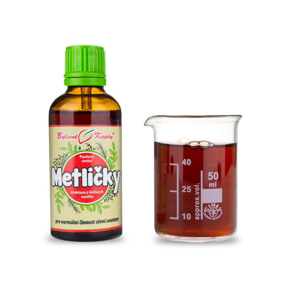 Metličky tinktura 50 ml - Bylinné Kapky