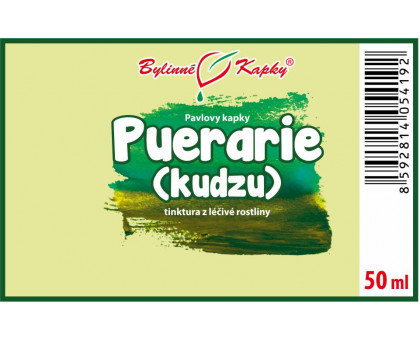 Puerarie (Kudzu) kořen tinktura 50 ml - Bylinné Kapky