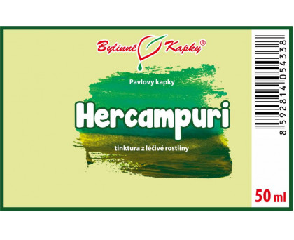 Hercampuri tinktura 50 ml - Bylinné Kapky