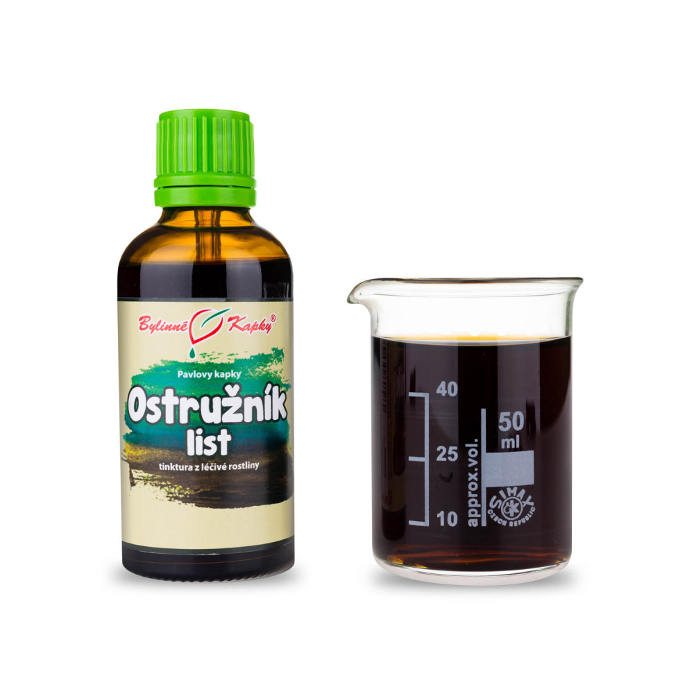 Ostružiník křovitý (ostružina) list tinktura 50 ml - Bylinné Kapky