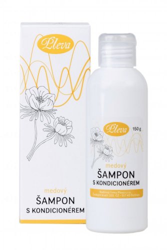 Medový šampon s kondicionérem 150 g - Pleva