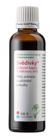 Dubové kapky - Svědivky 50ml - Dědka kořenáře