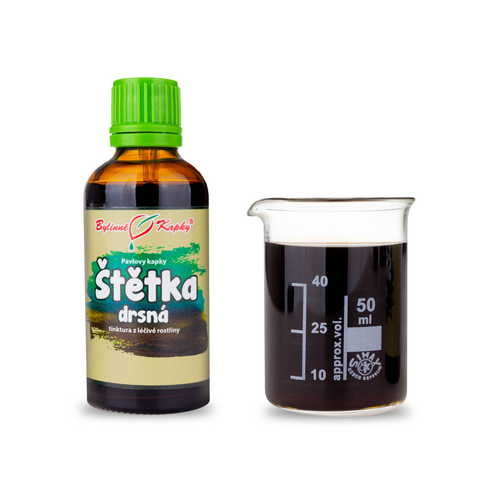 Štětka drsná (TCM) tinktura 50 ml - Bylinné Kapky