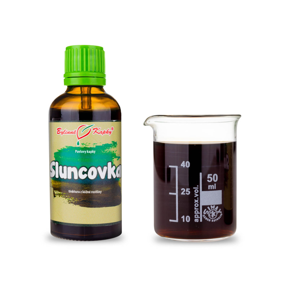 Sluncovka tinktura 50 ml - Bylinné Kapky