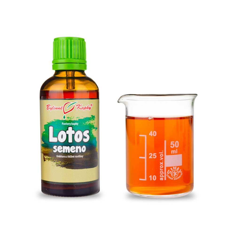 Lotos semeno tinktura 50 ml - Bylinné Kapky