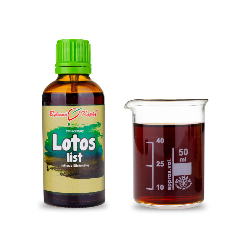 Lotos list (TCM) tinktura 50 ml - Bylinné Kapky