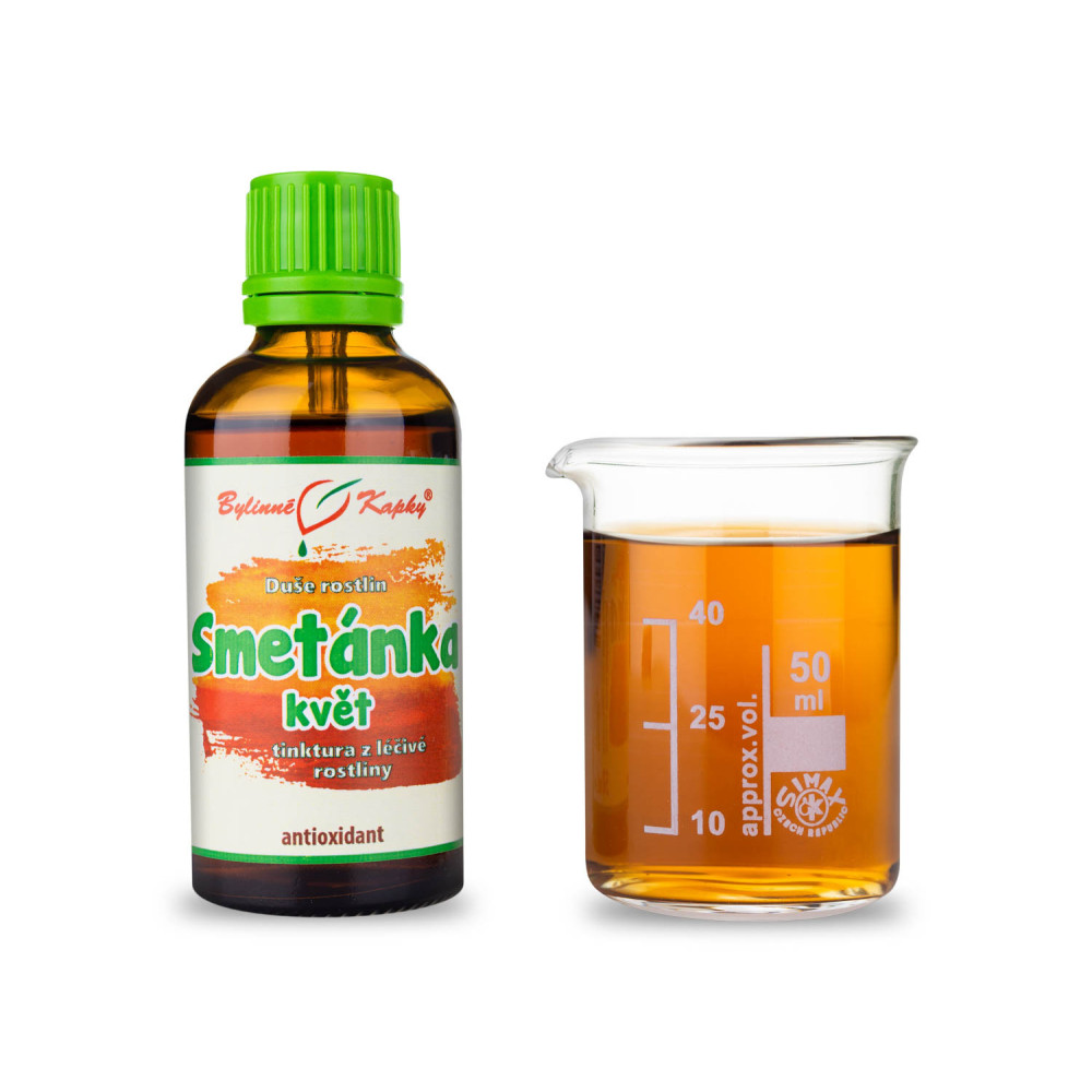 Smetanka květ - Duše rostlin tinktura 50 ml - Bylinné Kapky