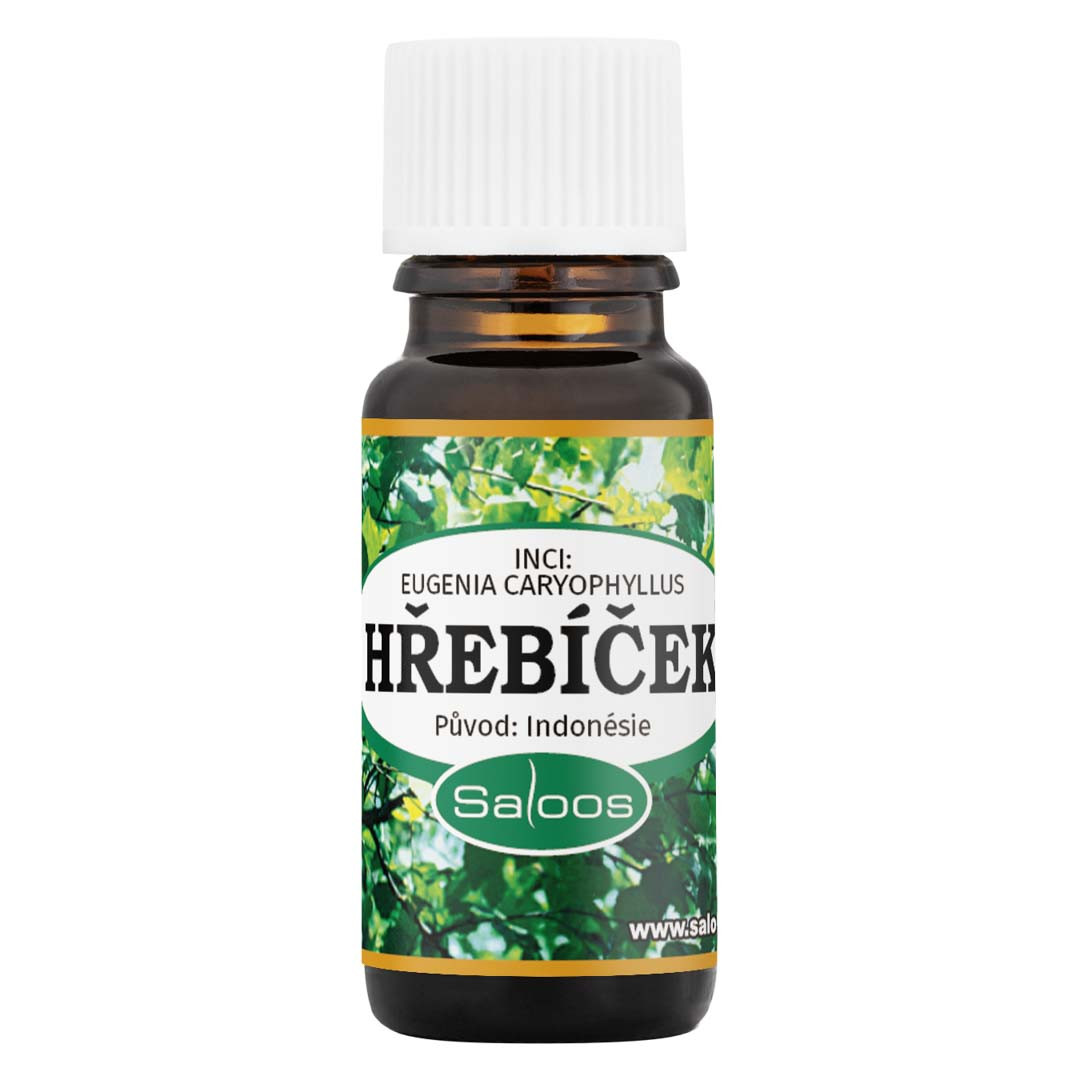 Hřebíček esenciální olej 10ml - Saloos