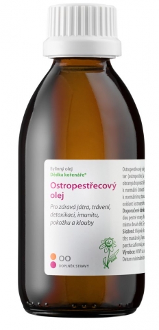 Ostropestřecový olej 200ml - Dědka kořenáře