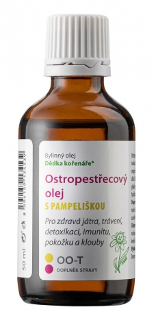 Ostropestřecový olej s pampeliškou 50ml - Dědka kořenáře