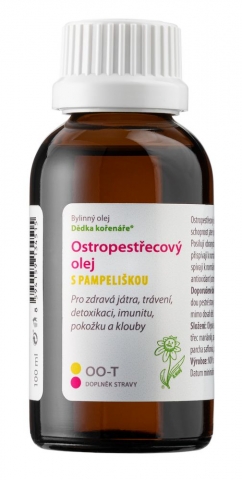 Ostropestřecový olej s pampeliškou 100ml - Dědka kořenáře