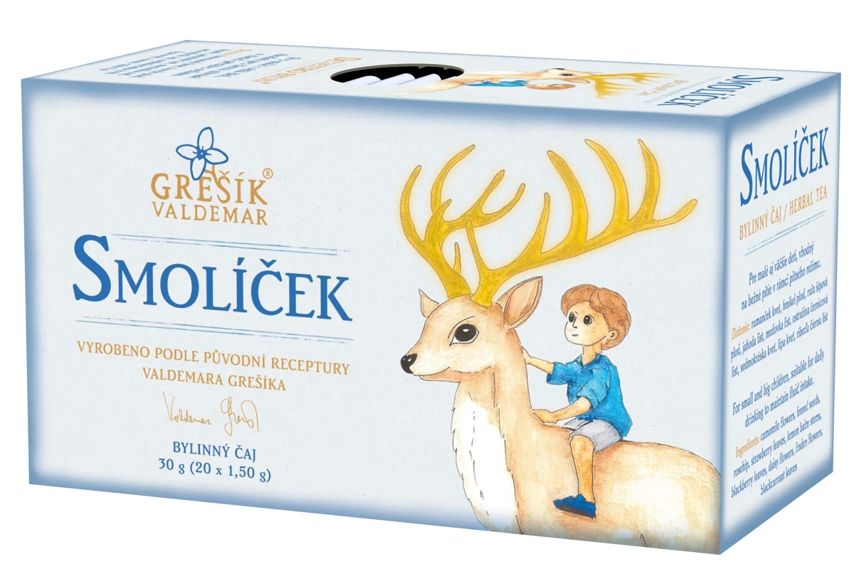 Smolíček bylinný porcovaný čaj 20x1,5g - Grešík