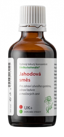 Jahodová směs 50ml - Dědka kořenáře