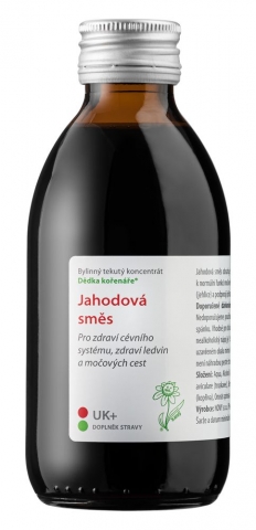 Jahodová směs 200ml - Dědka kořenáře