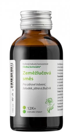 Zeměžlučová směs 100ml - Dědka kořenáře