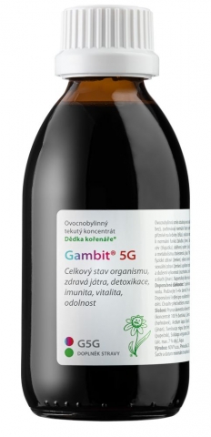 GAMBIT® 5G - ovocnobylinný koncentrát 200ml - Dědka kořenáře