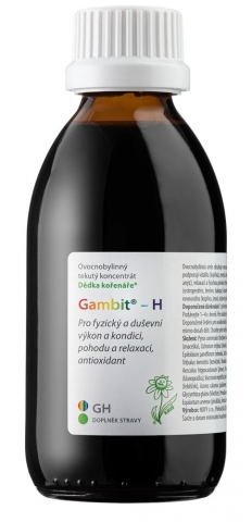 GAMBIT® H - ovocnobylinný koncentrát 200ml - Dědka kořenáře