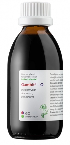 GAMBIT® O - ovocnobylinný koncentrát 200ml - Dědka kořenáře