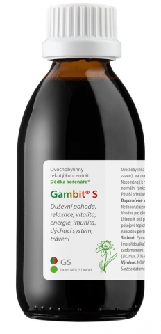 GAMBIT® S - ovocnobylinný koncentrát 200ml - Dědka kořenáře