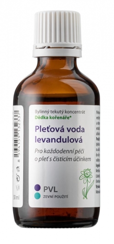 Pleťová voda levandulová 50ml - Dědka kořenáře