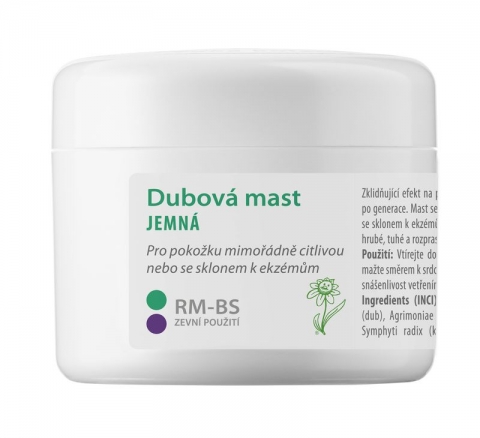 Dubová mast jemná 50ml - Dědka kořenáře