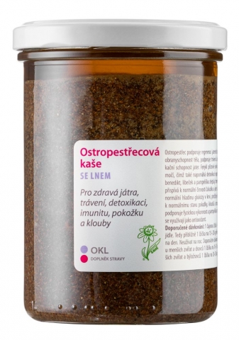 Ostropestřecová kaše se lnem 350 ml - Dědka kořenáře