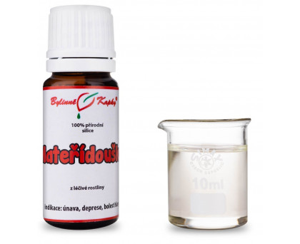 Mateřídouška - přírodní silice (směs éterických) olejů 10 ml - Bylinné Kapky
