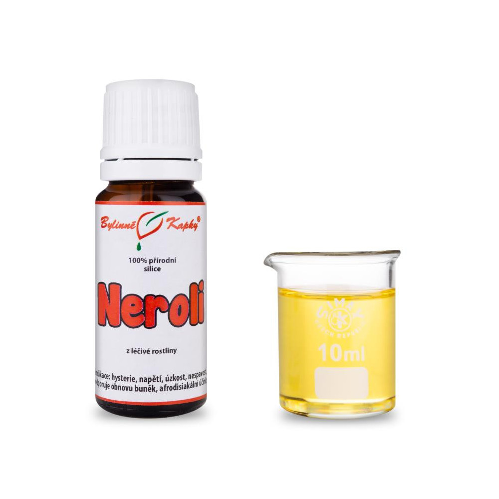 Neroli přírodní silice (směs éterických) olejů 10 ml - Bylinné Kapky