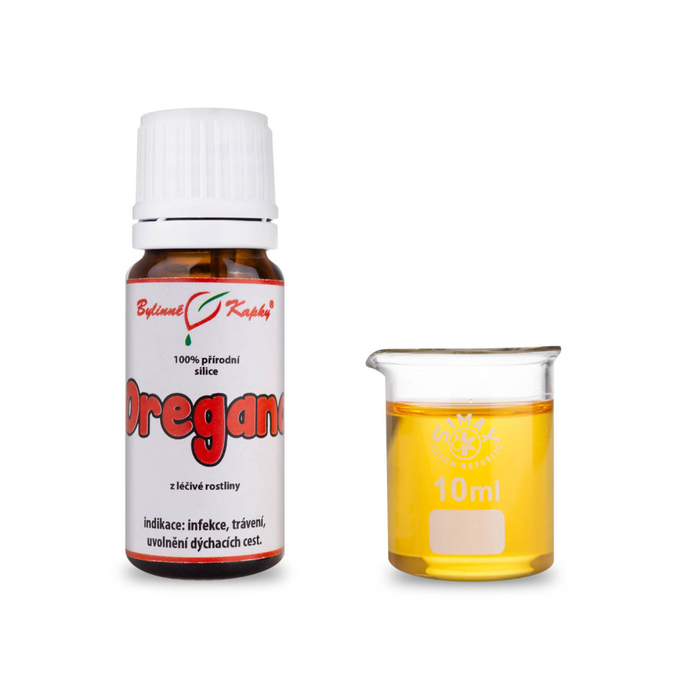 Oregano přírodní silice (směs éterických) olejů 10 ml - Bylinné Kapky