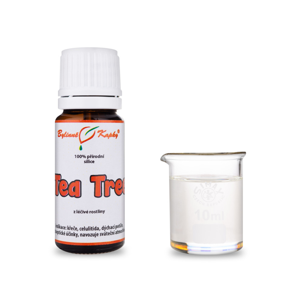 Tea Tree přírodní silice (směs éterických) olejů 10 ml - Bylinné Kapky