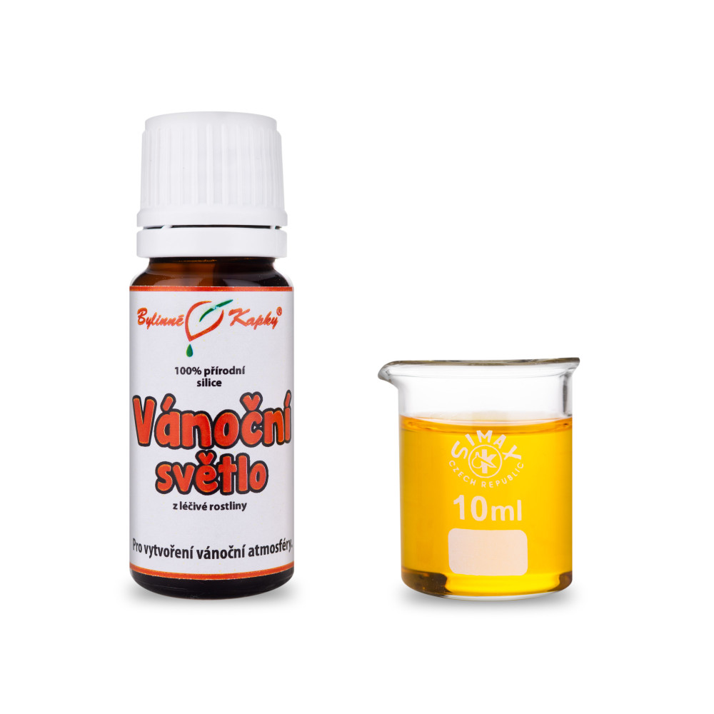 Vánoční světlo přírodní silice (směs éterických) olejů 10 ml - Bylinné Kapky