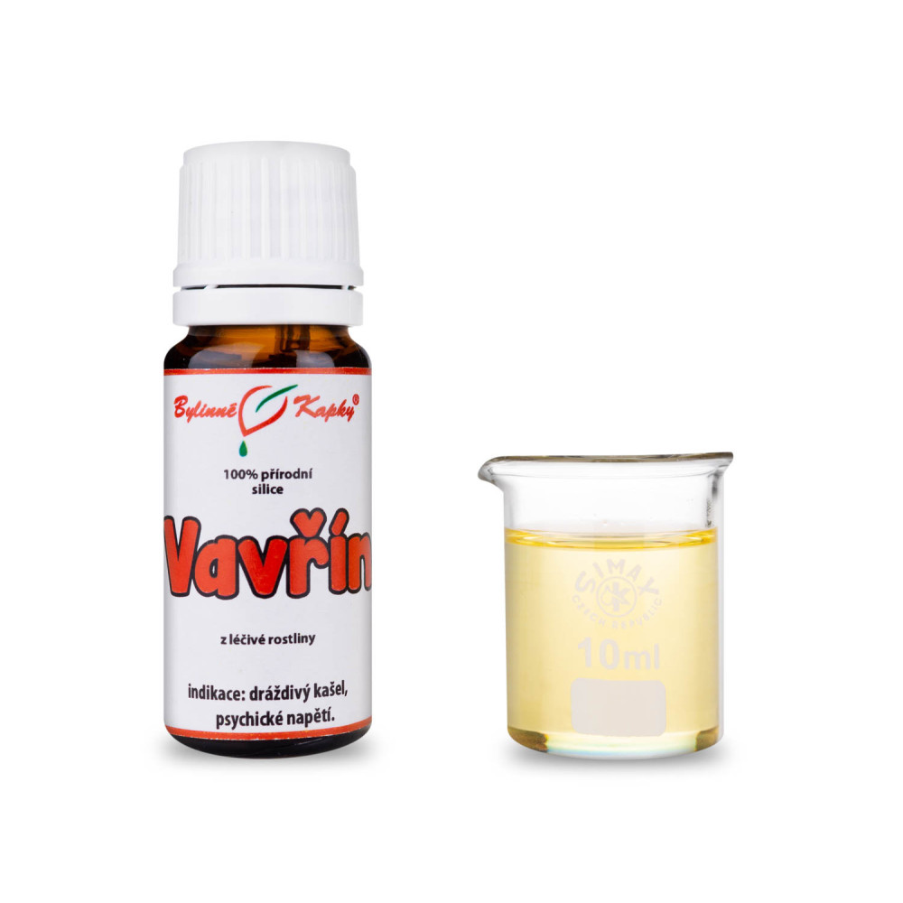 Vavřín přírodní silice (směs éterických) olejů 10 ml - Bylinné Kapky