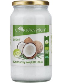 Kokosový olej BIO RAW 950 ml - Zdravý den