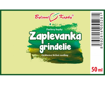 Zaplevanka (grindelie) tinktura 50 ml - Bylinné Kapky