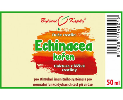 Echinacea kořen - Duše rostlin tinktura 50 ml - Bylinné Kapky