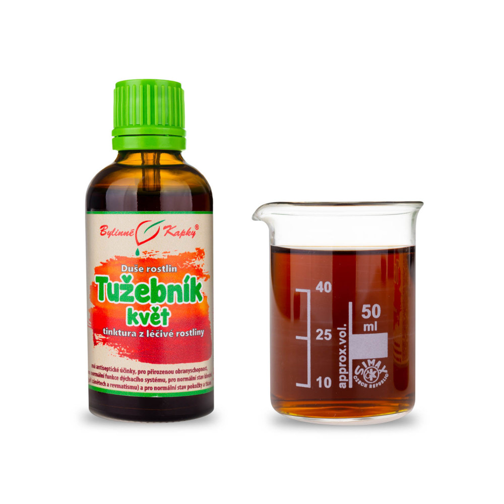 Tužebník květ - Duše rostlin tinktura 50 ml - Bylinné Kapky