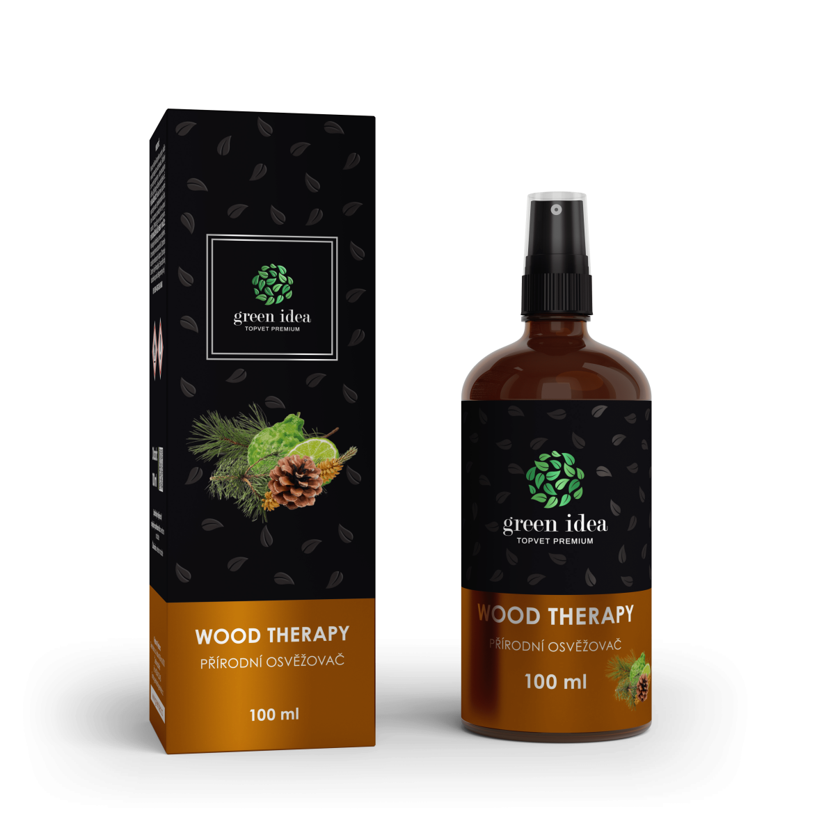 WOOD THERAPY - Přírodní osvěžovač vzduchu 100ml - Topvet