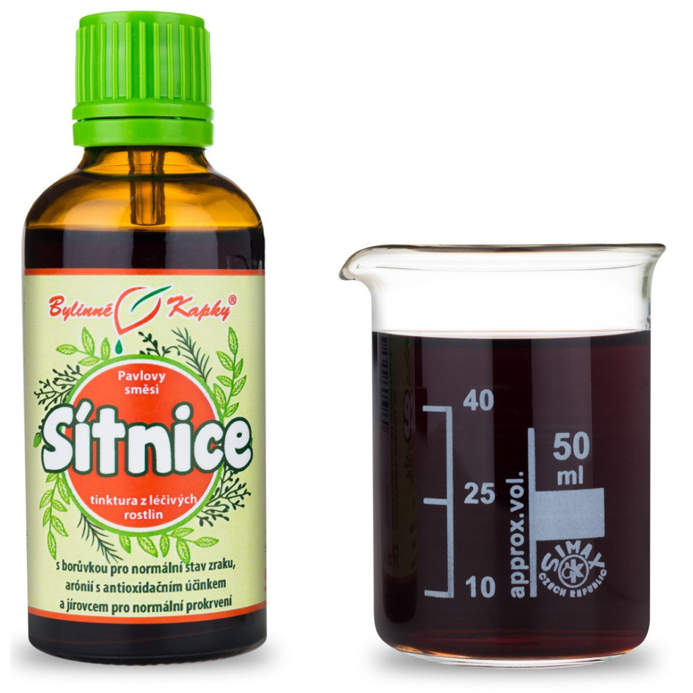 Oční sítnice tinktura 50 ml - Bylinné Kapky