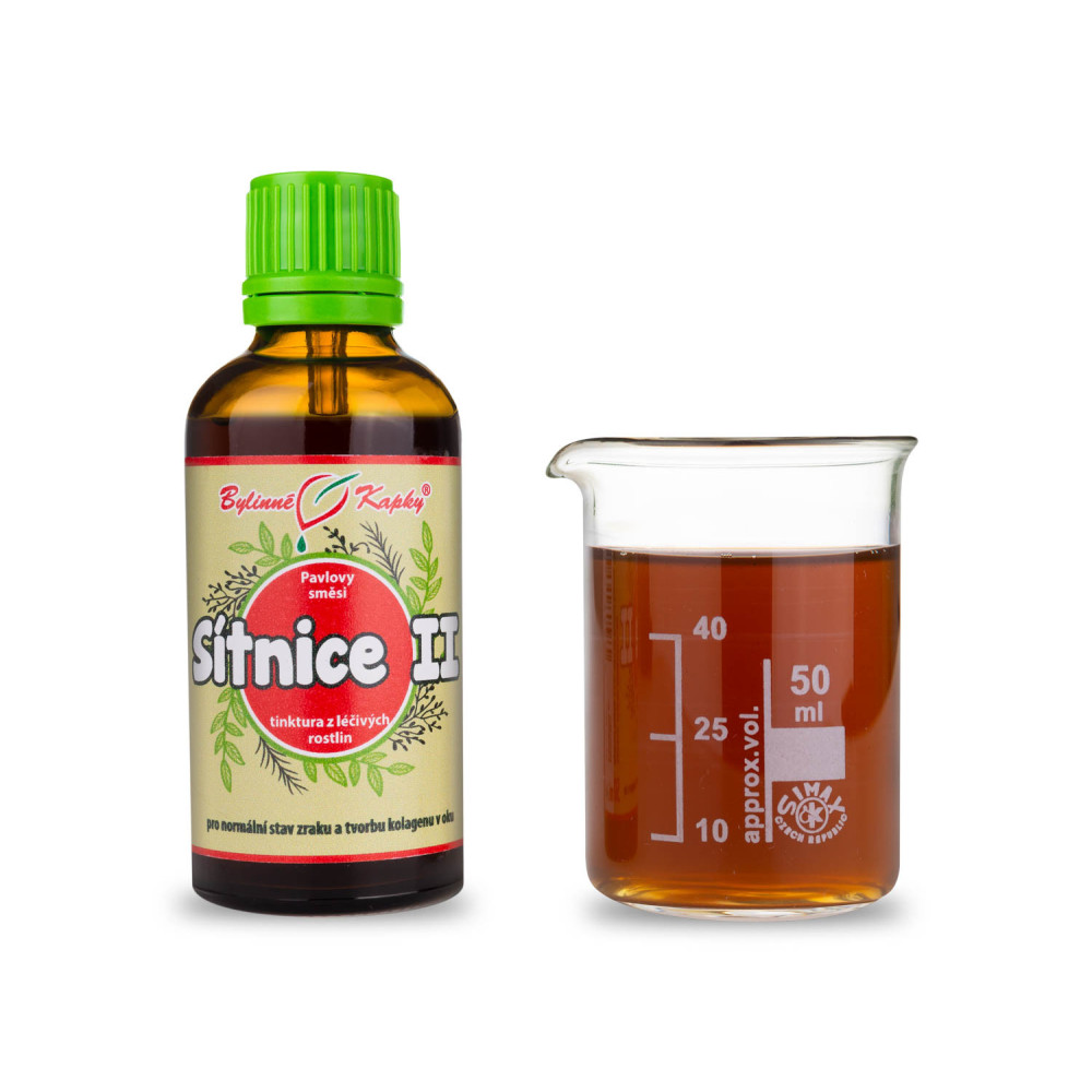 Oční sítnice II tinktura 50 ml - Bylinné Kapky