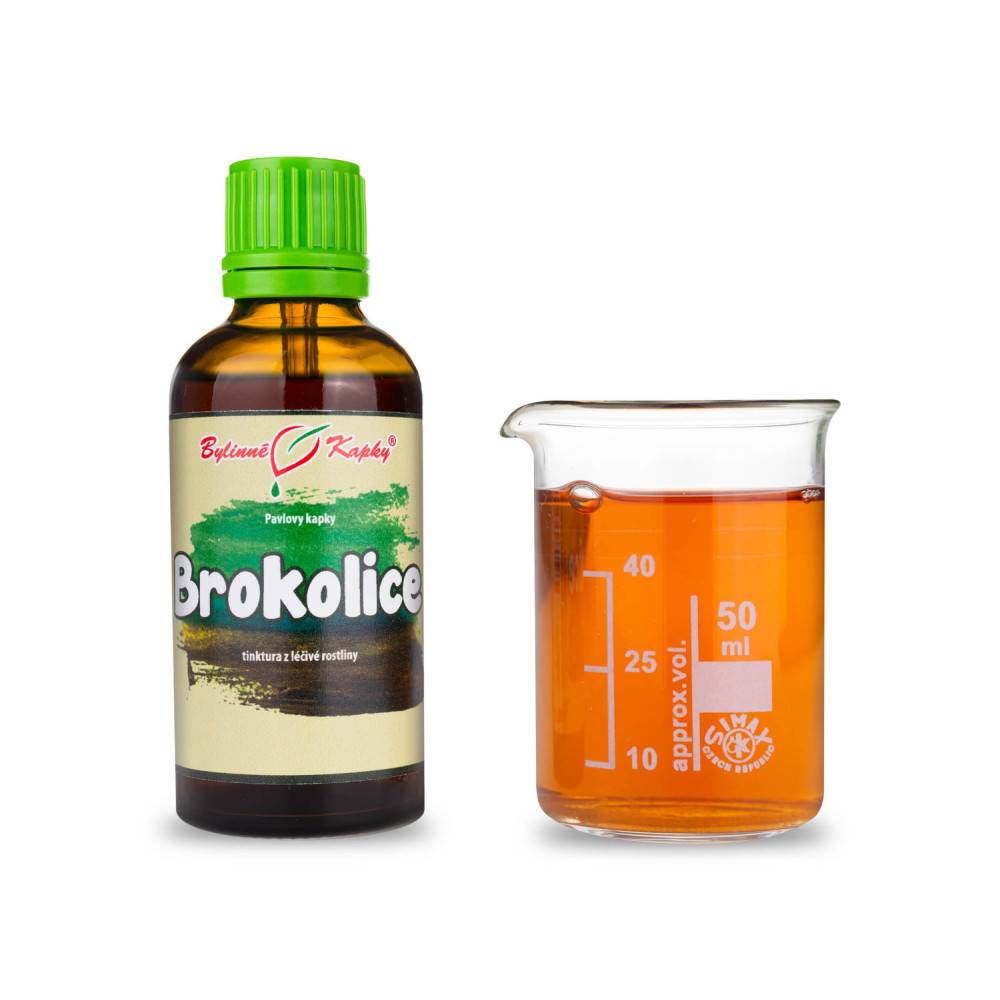 Brokolice semena (sulforaphane) tinktura 50 ml - Bylinné Kapky