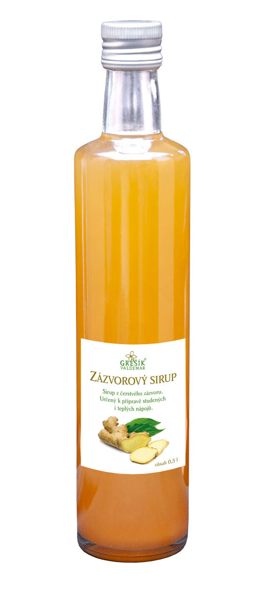 Zázvorový sirup 0,5l - Valdemar Grešík