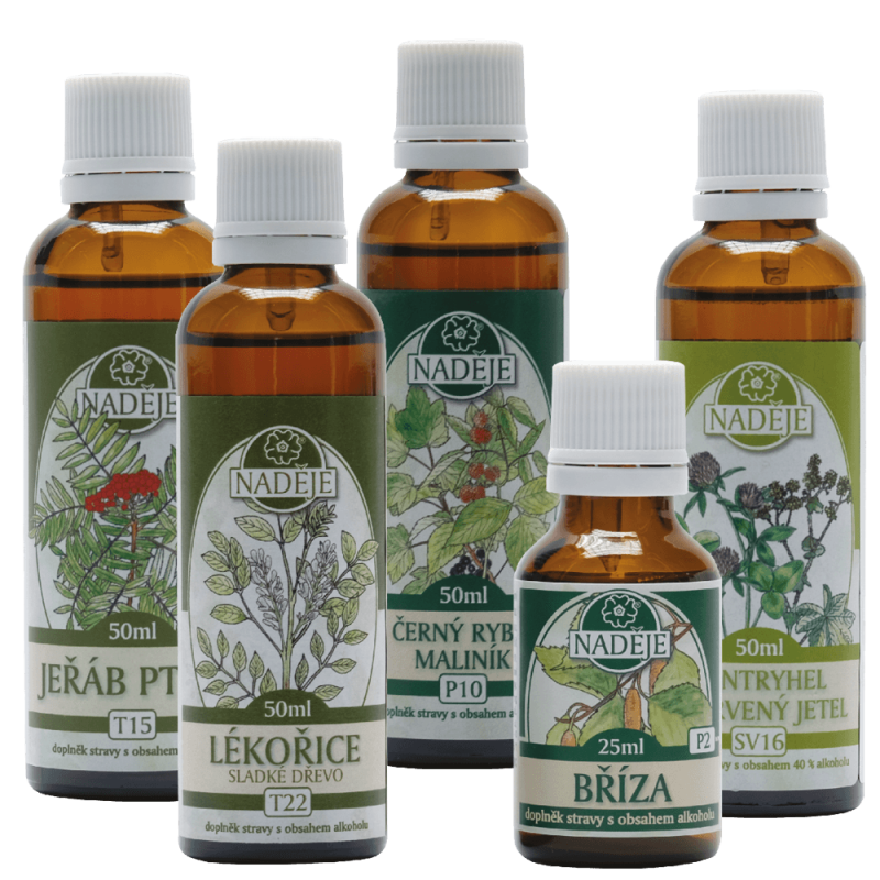 Kúra NK5 harmon. ženských reprodukčních a hormon. funkcí 225 ml - Naděje
