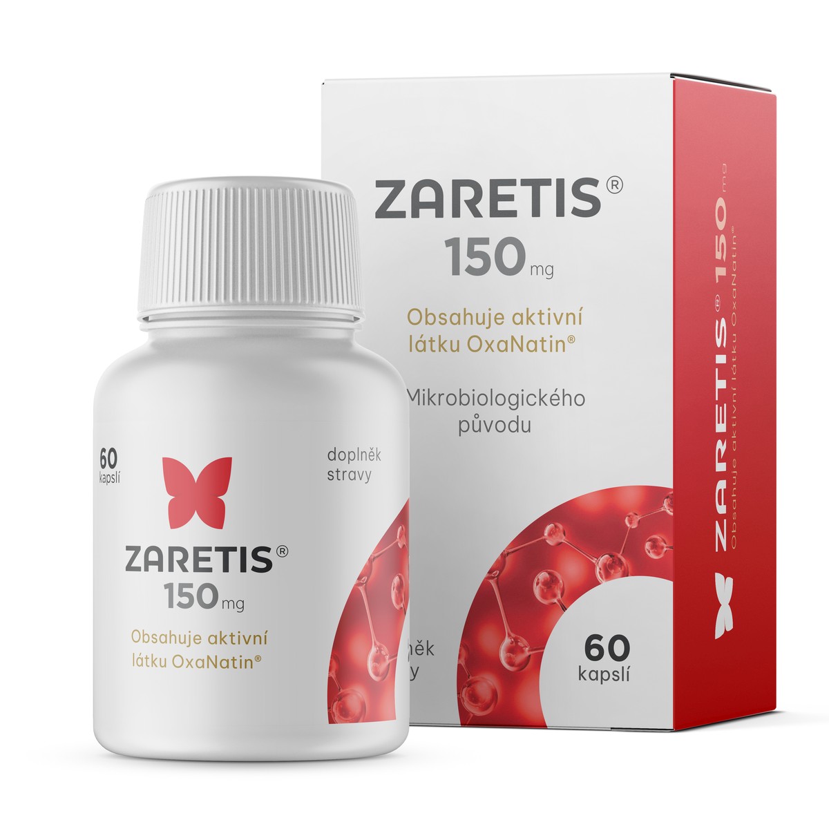 Zaretis 150 mg 60 kapslí