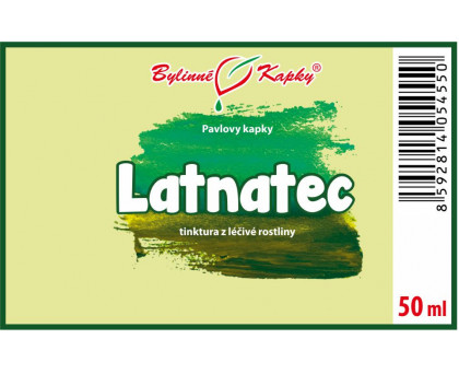 Latnatec tinktura 50 ml - Bylinné Kapky
