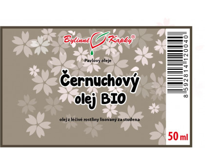 Černuchový olej BIO 50 ml - Bylinné Kapky